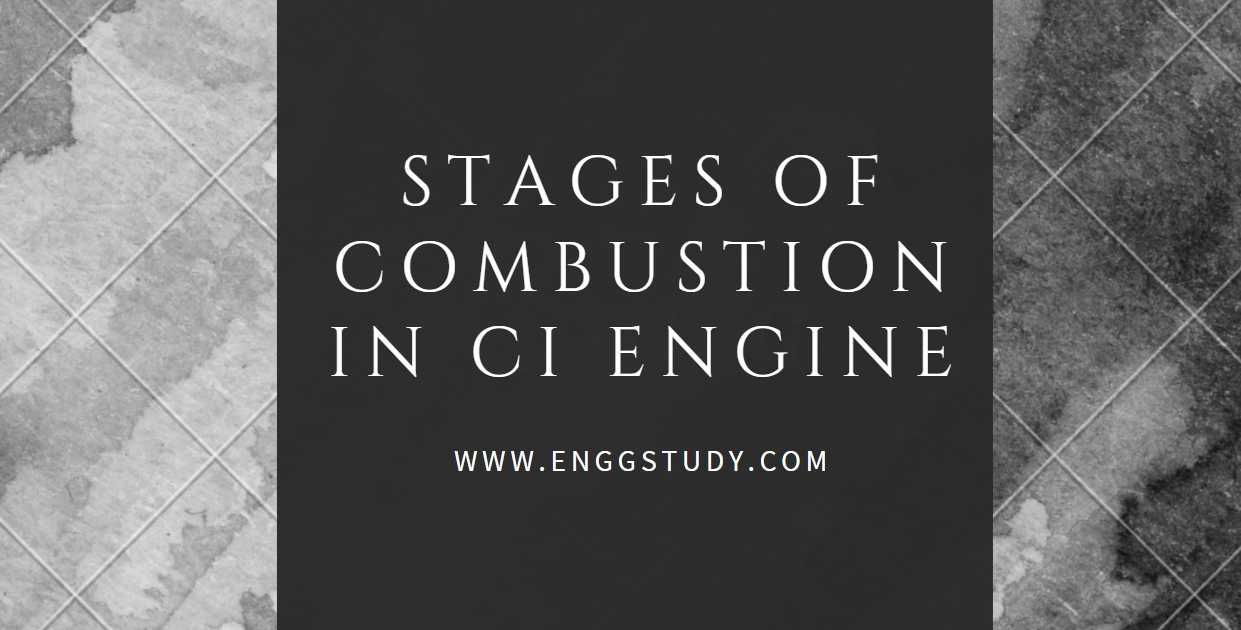 4 Stages of combustion in CI engine